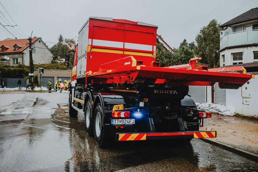 a tow truck