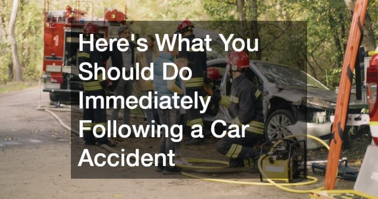 Heres What You Should Do Immediately Following a Car Accident